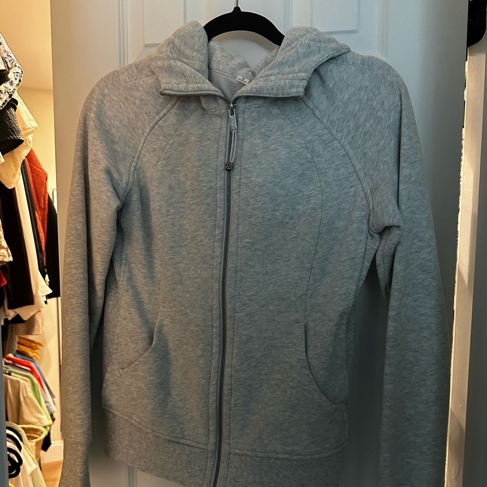 Lululemon Scuba Full Zip - Gray, 6
